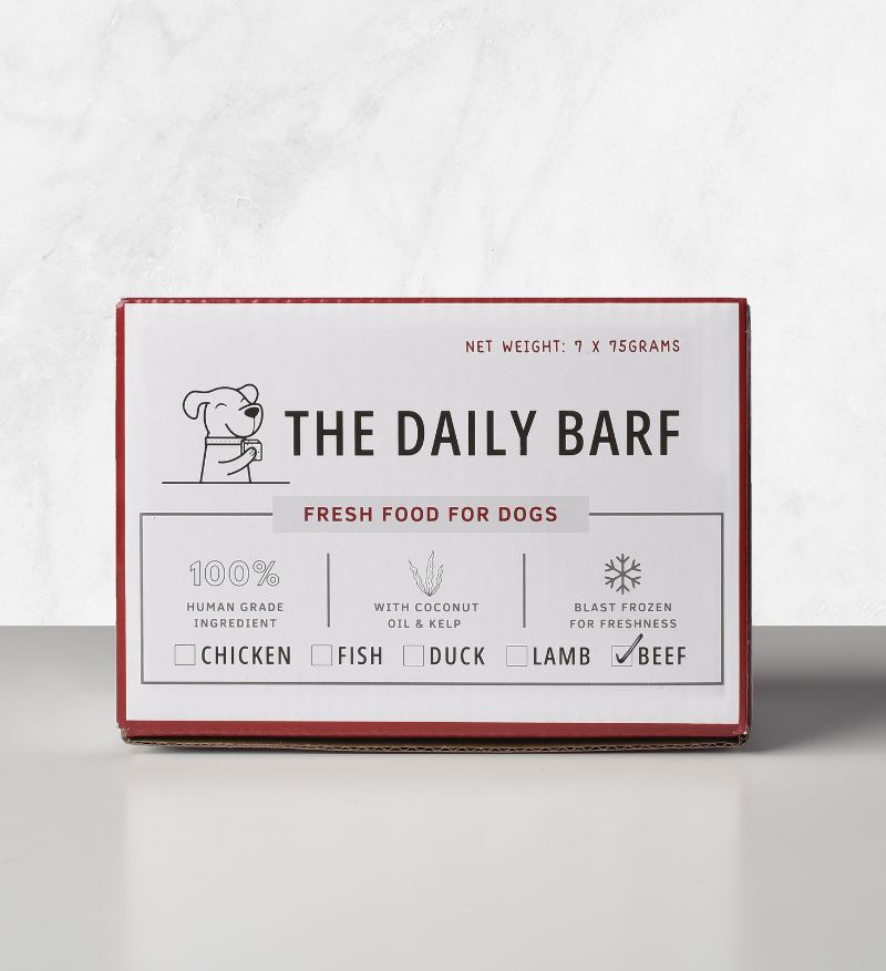 Beef For Dogs - Small Box ( 7 x 75g )