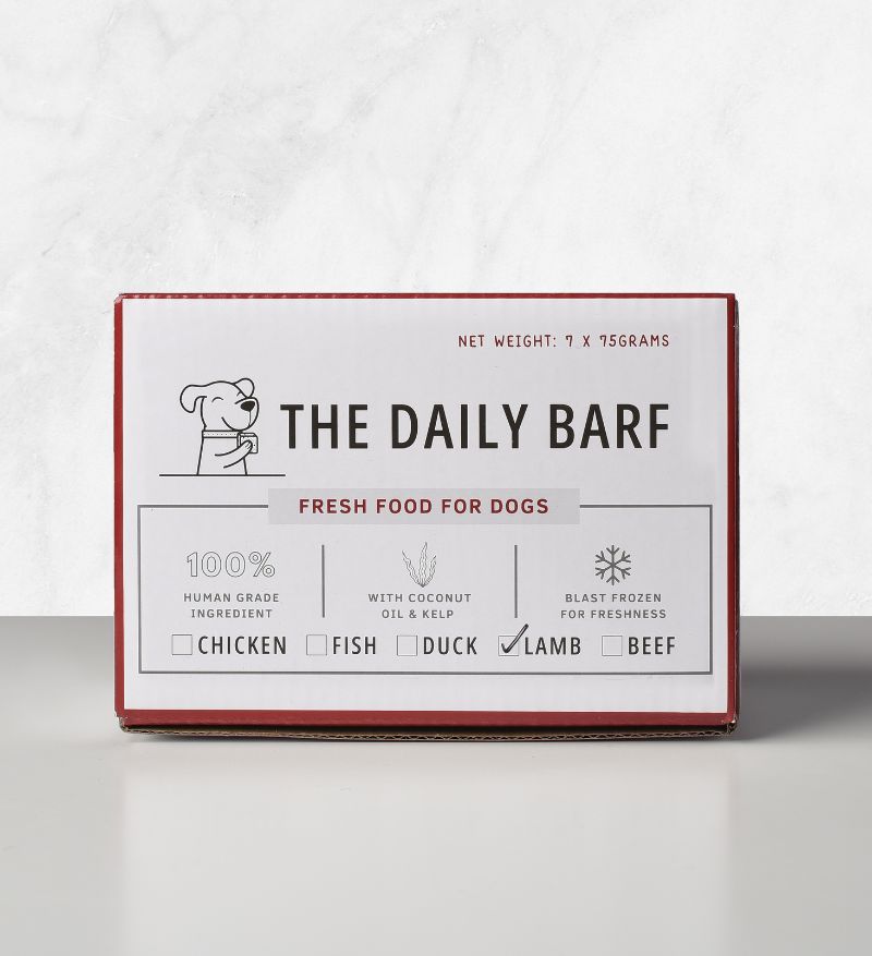 Lamb For Dogs - Small Box ( 7 x 75g )